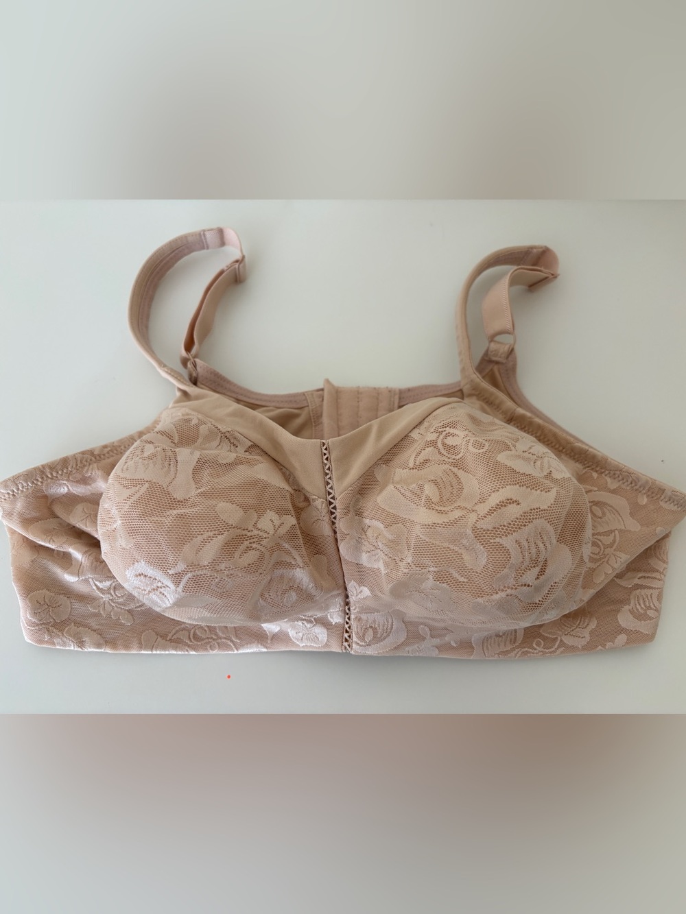 WACOAL WOMENS AWARENESS BRA 85276 44D Floral Lace  WIRELESS